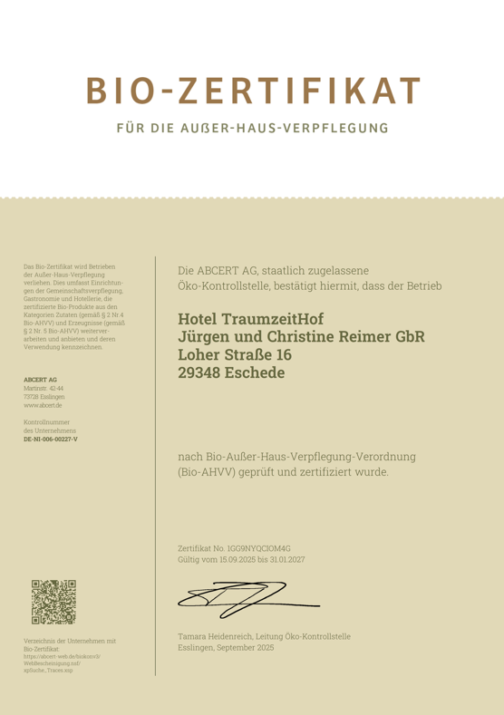 Hotel_TraumzeitHof_Zertikat_AHV_250915